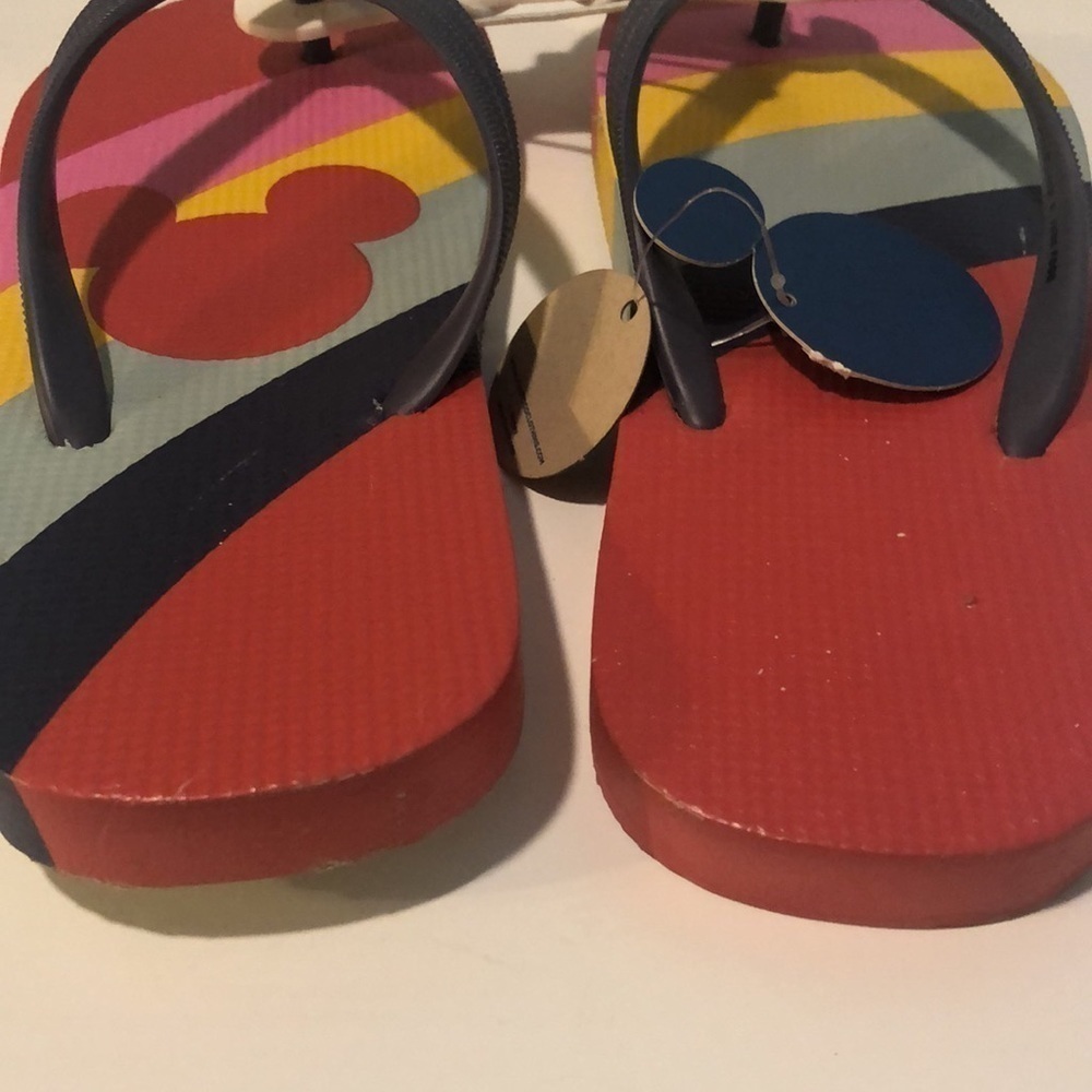NWT Disney colorful slip on sandals flip flops - Picture 2 of 6